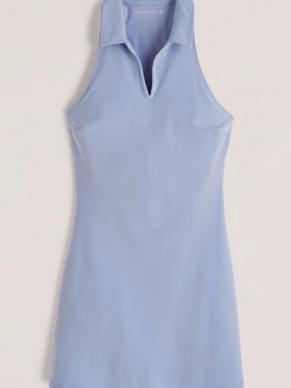 Abercrombie & Fitch Traveler Polo Blue Collared Mini Dress